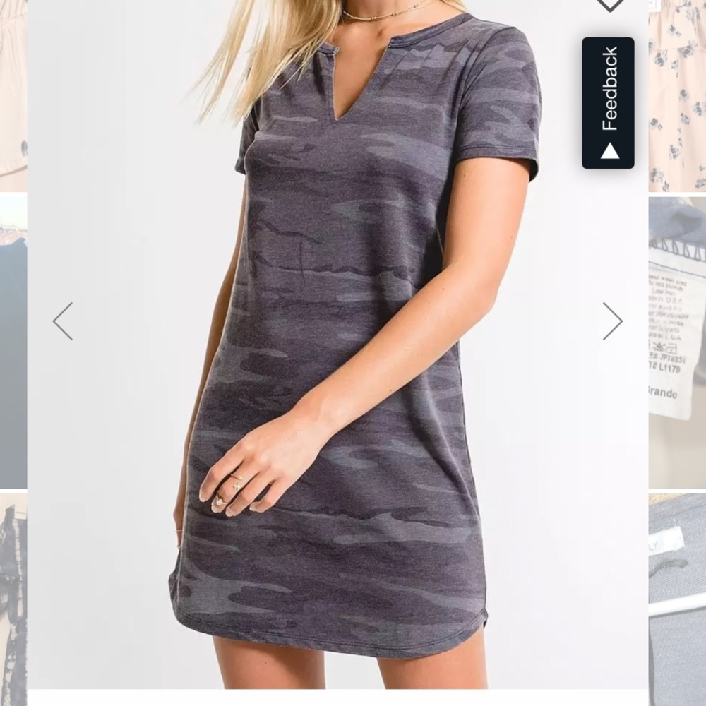 ZSupply Camo TShirt Dress